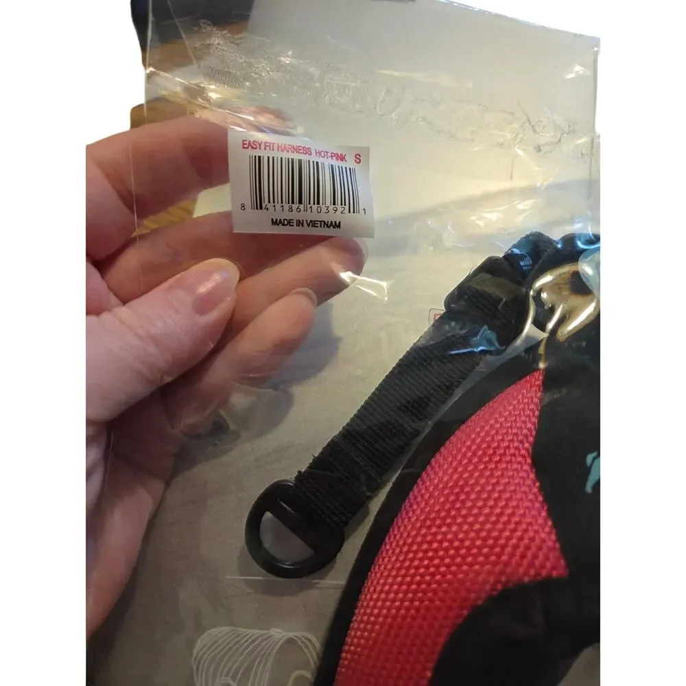 Gooby Escape Free Easy Fit Dog Harness, Hot Pink, Small: 16 to 19.25-in chest